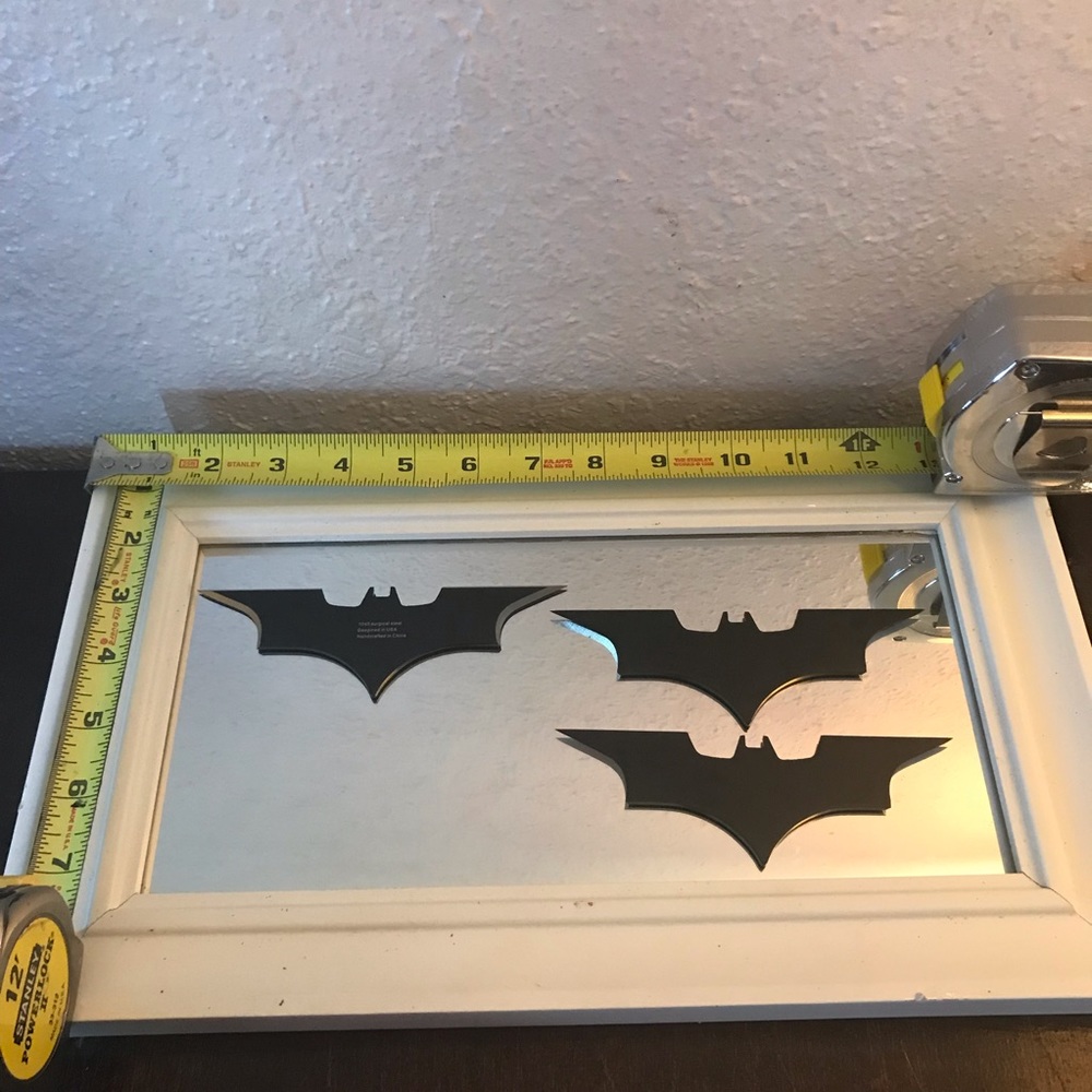 NOT A TOY 3 “real” metal SHARP! Batarangs Throwing Knives Ninja Stars Never Used